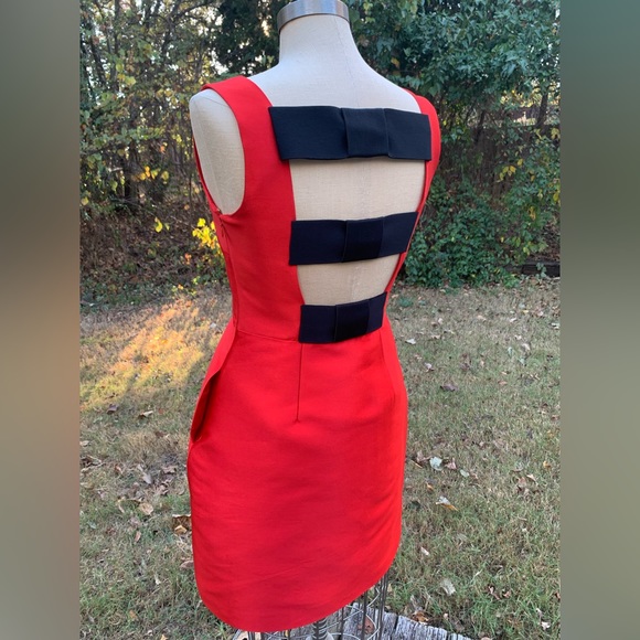 ♠️ Kate Spade ♠️ Fit & Flare, 3-Tier Bow Back Dress - Picture 15 of 16